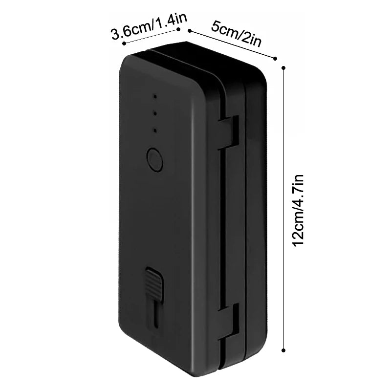1300mAh Rechargeable Mini Bag Sealer and Cutter, 3 Variable Heat Modes, Widened Thermal Strip