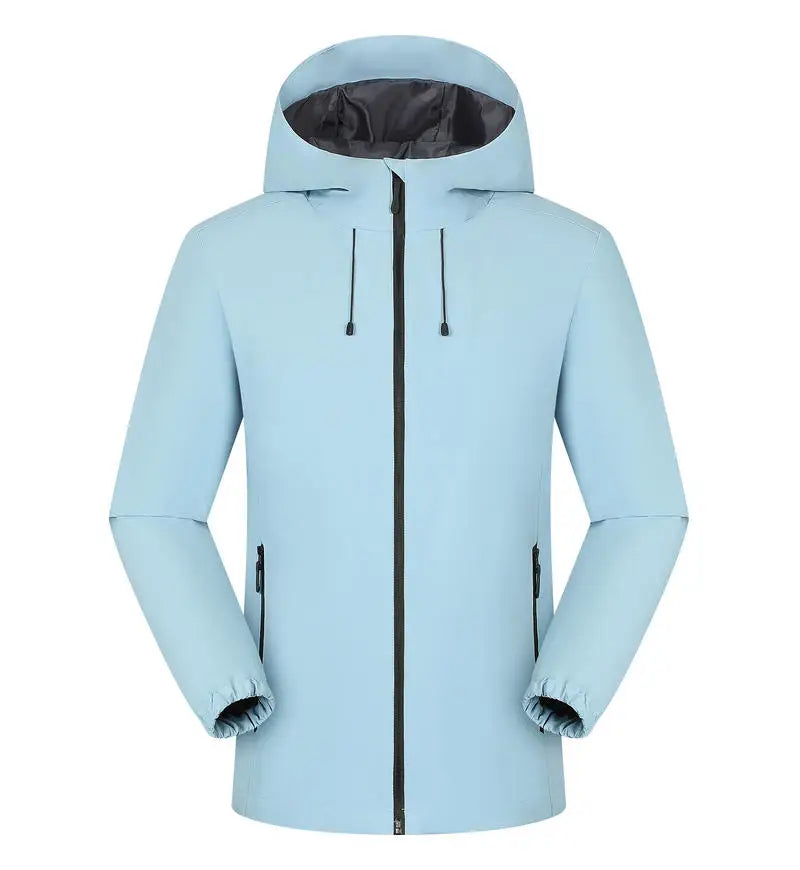 Waterproof Hiking Jackets for Men and Women Sun Protection Windbreaker Camping Climbing Rain Coat Unisex Portable Clothes