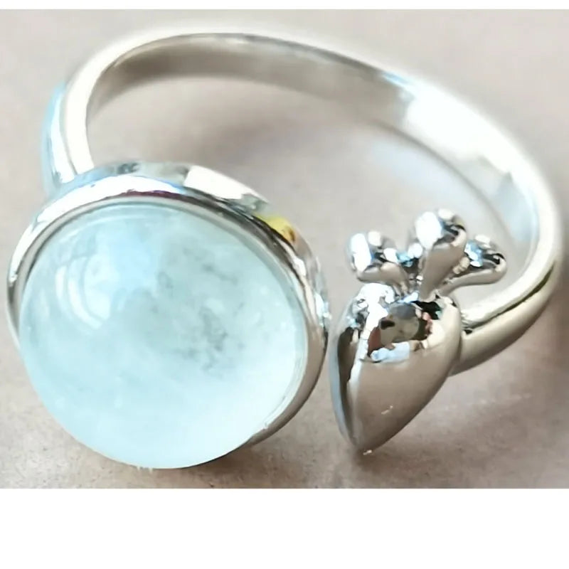 Lapis Lazuli bead Ring PWB1174