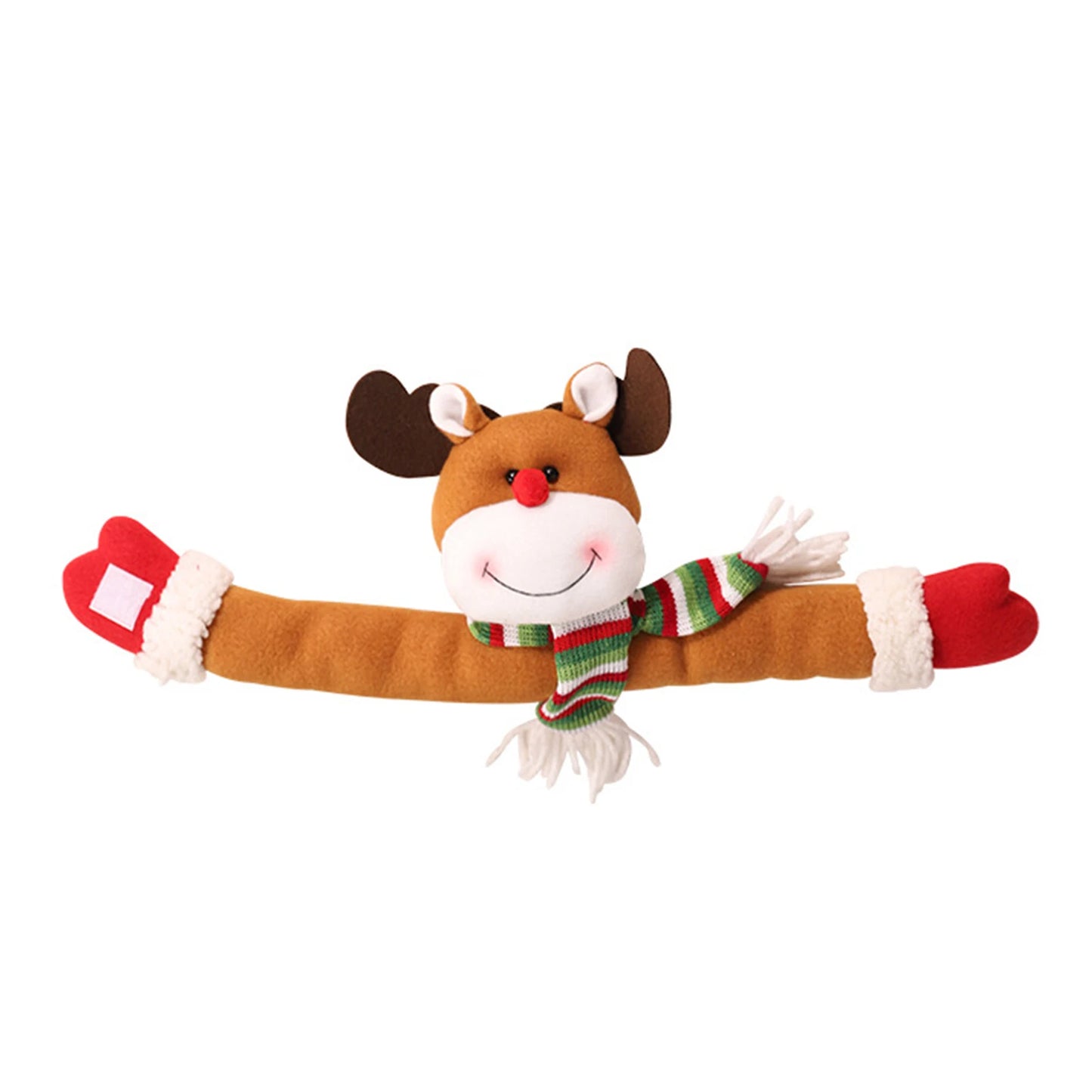 Christmas Curtain Buckle Cartoon Snowman Curtain Tieback Curtain Clip Holders Dismountable Window Curtain Rings Home Decor