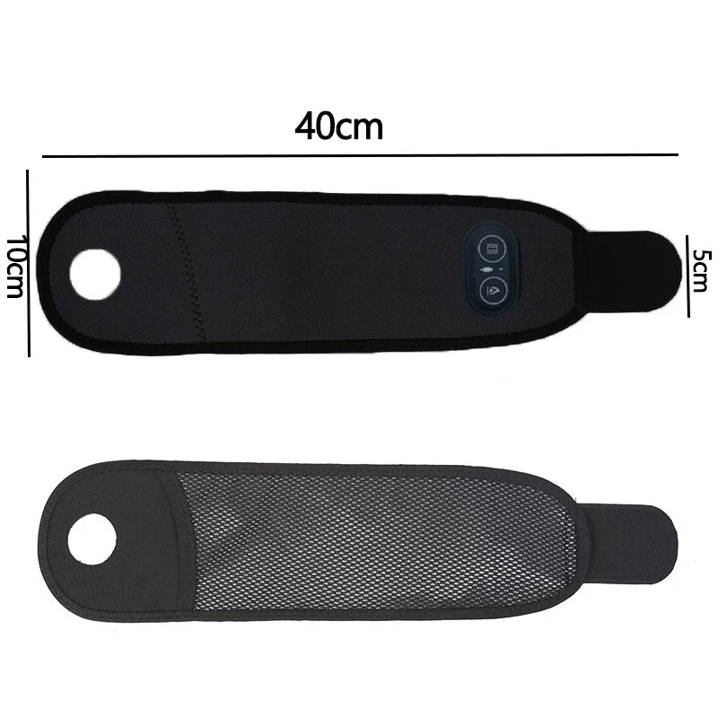 Electric Heating Wrist Brace Vibration Massage 3 Levels Hot Compress Portable Wrist Brace Protector Sports Hand Joint Brace Tool