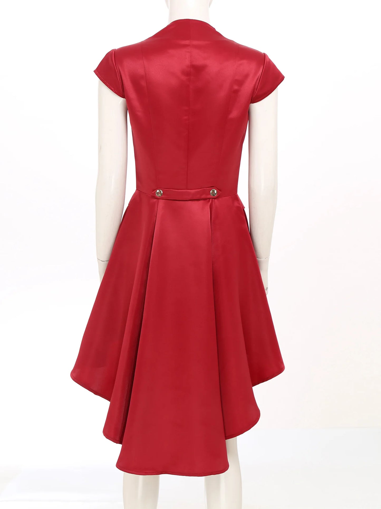 Women Medieval Renaissance Vampire Cosplay Costume Victorian Waterfall Waistcoat Jacket Gothic Steampunk Tail Coat for Halloween