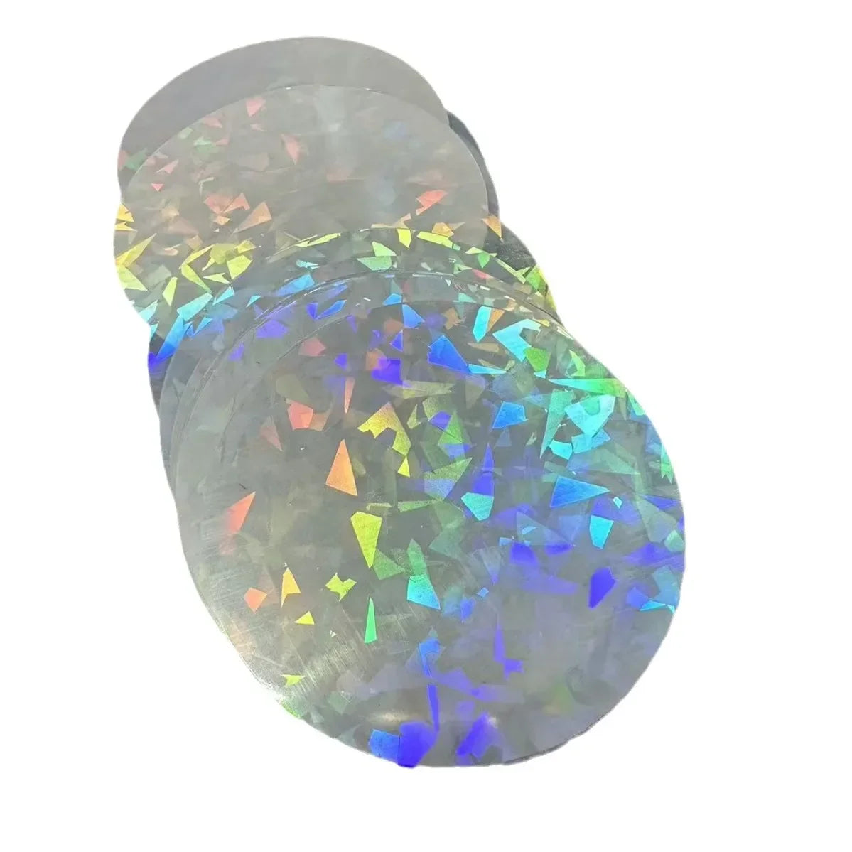 58mm Sparkling Pink Hair Girl Collector's Metal Pin Tinplate Badge with Glass Glitter Film Refrigerator Magnet Mirror Keychain