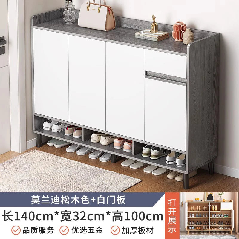 Shoe cabinet Home entrance Indoor entry Door entrance Corridor aisle Large capacity multi-layer storage Elevator entrance Shoe r