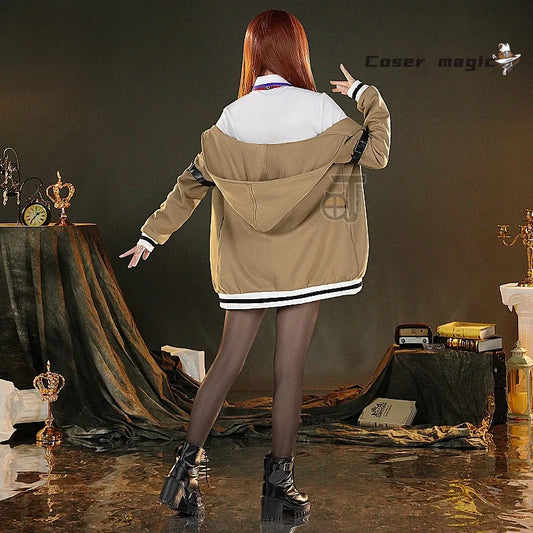 Anime Steins;Gate Christina Cosplay Costume Uniform Halloween Carnival Party Christmas Play Role Clothes Clothing