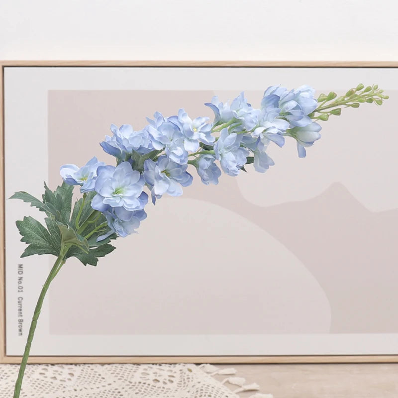 75cm Autumn Artificial Hyacinth Flowers Long Branch Wisteria Fall Christmas Home Room Wedding Table Decor Fake Floral Wreath