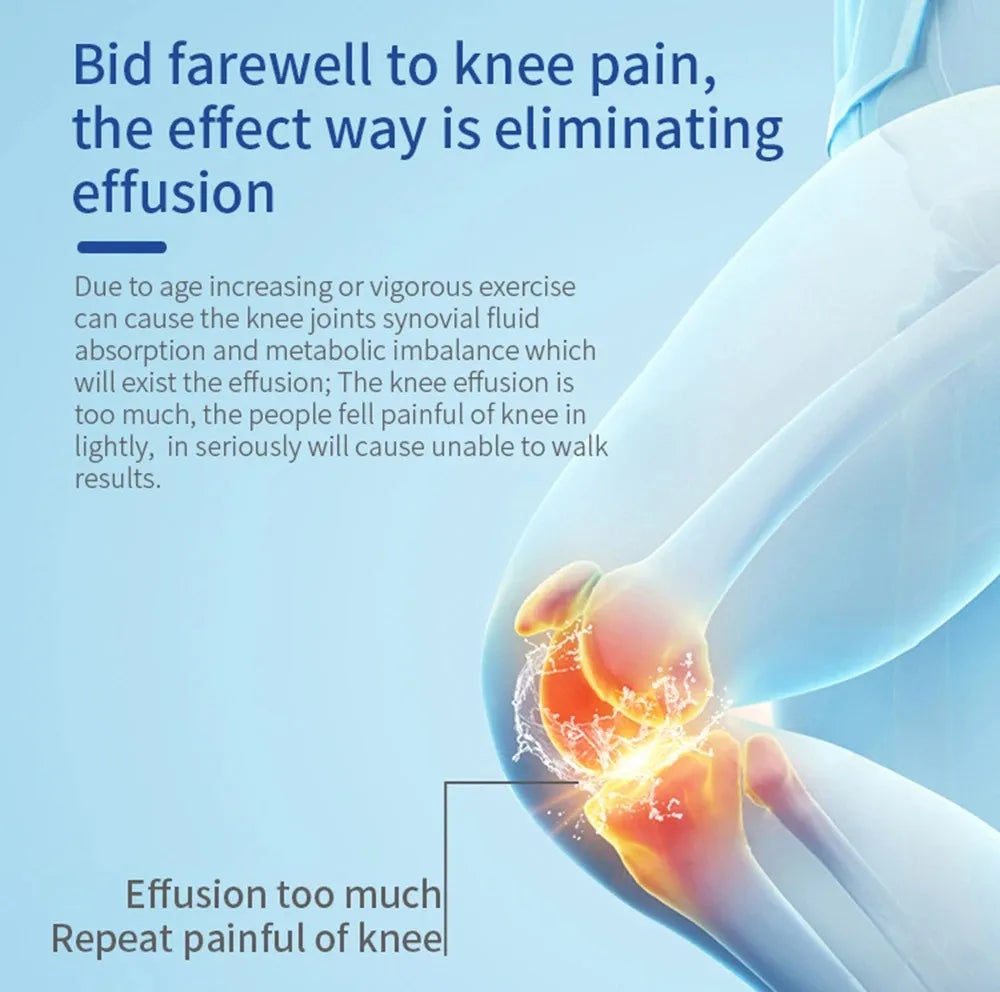 Multifunctional Smart Cordless Knee Massager Vibration Knee Relaxing Massage Machine Joint Knee Device Gifts for Grandma Grandpa