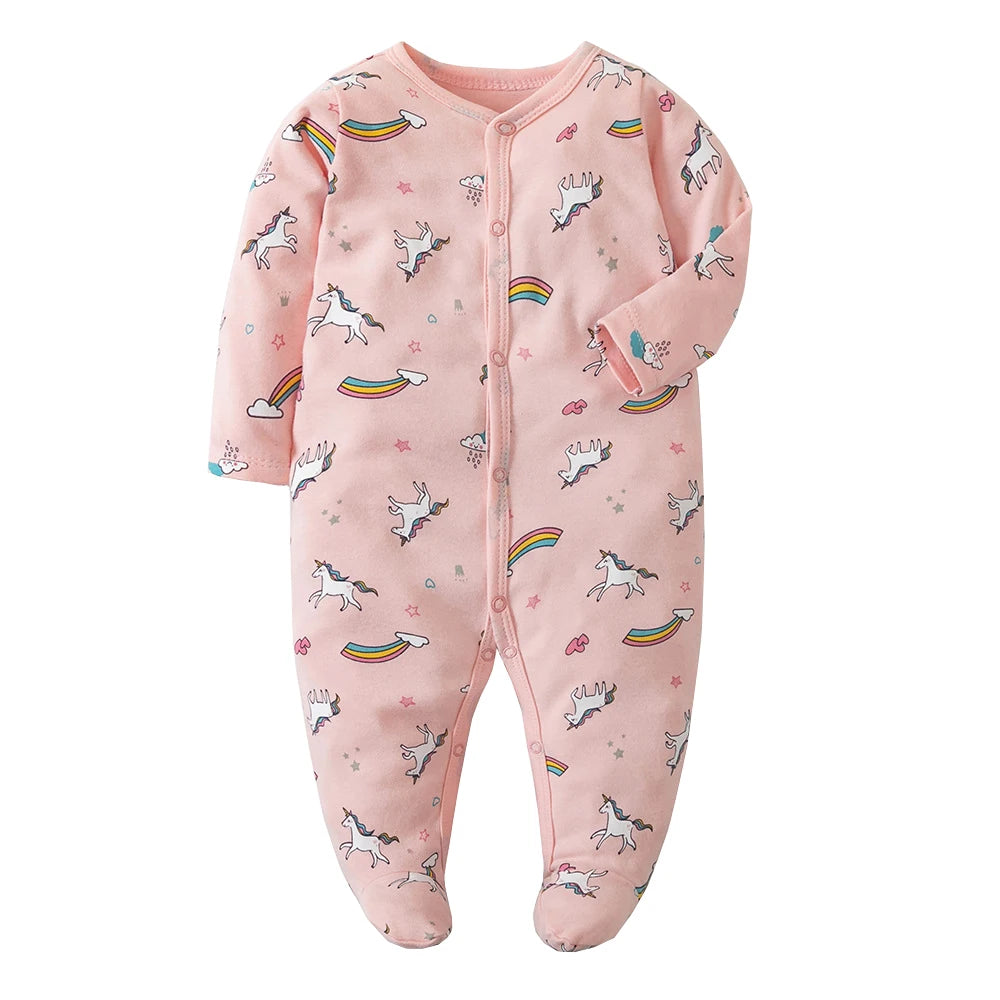 Four Seasons Baby Jumpsuit For Bamboo Clothes Boys Overalls Soft Children Romper Spring Newborn 0 To 12 Months Girls Costume