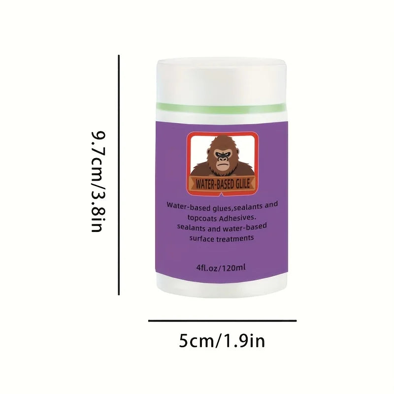 120ml Water Based Sealant Drawing Sealant Adhesive Multifunctional Glue With Brush For DIY Handicraft Wood Art Plastic & Paper