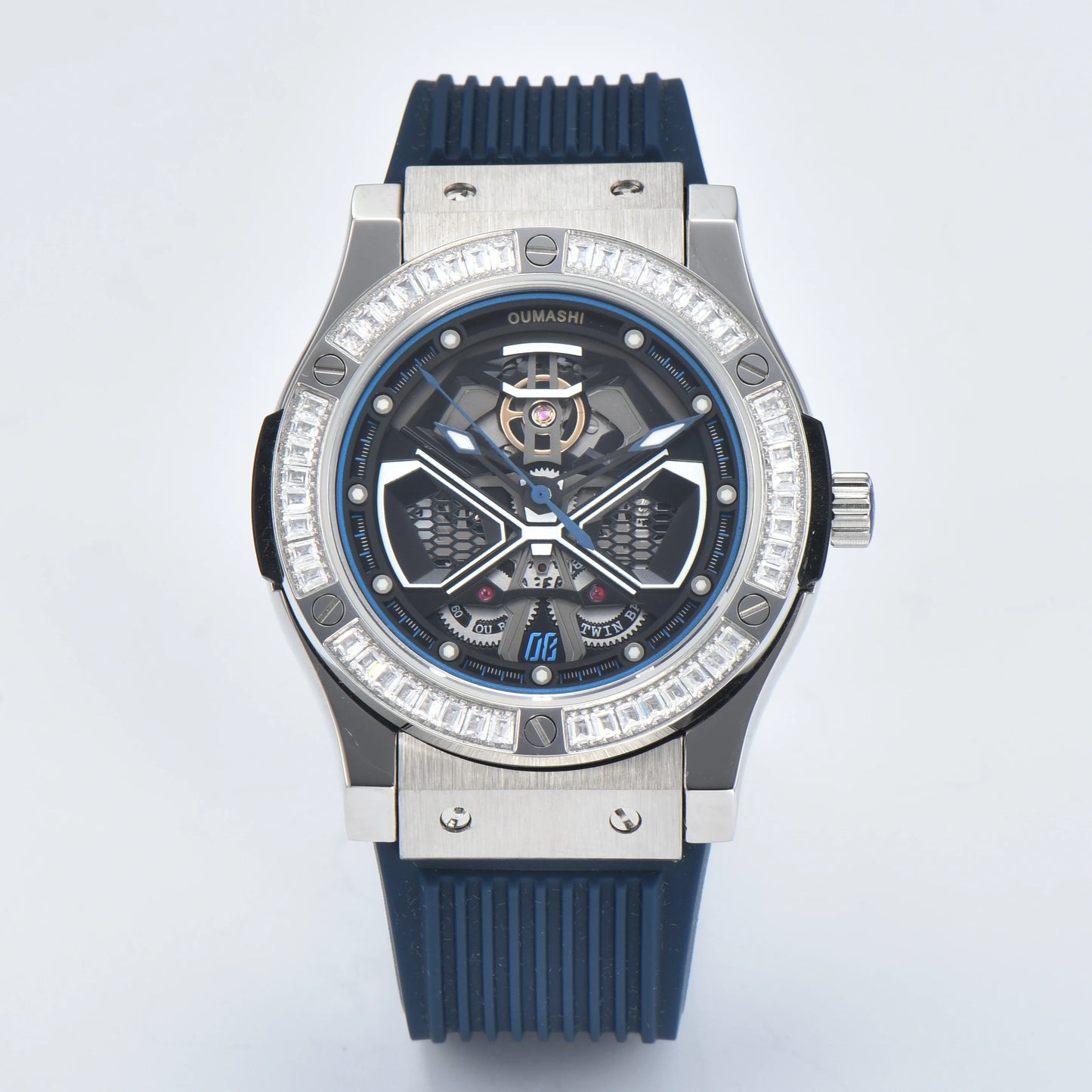 Luxury MITOTA8215 44.5mm customized Mechanical Watch 316L Stainless Steel Luminous Automatic Mechanical Waterproof Watch 10BRA