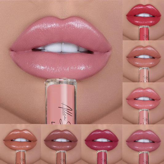 Silky Cream Texture Lip Gloss Aliexpress Shopee Cross-Border Exclusive