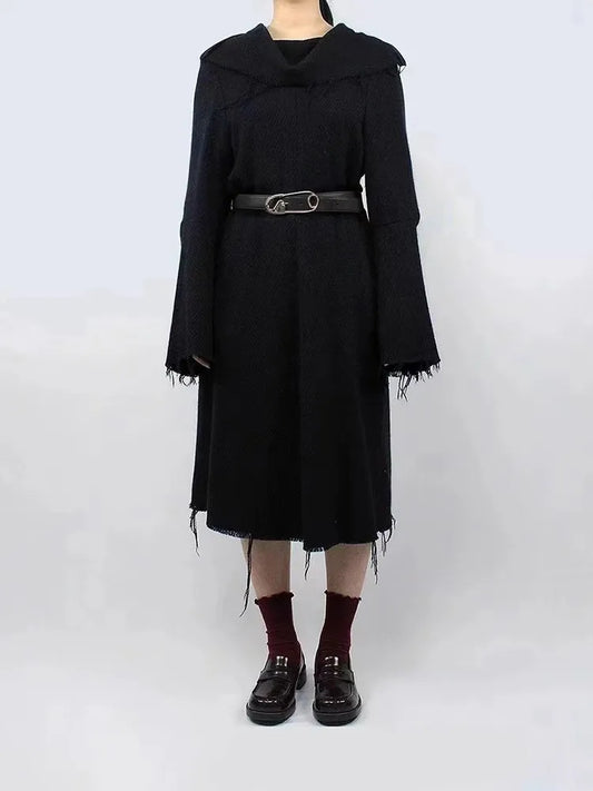 Women's Vintage Pin Buckle Black PU Leather Corset Female Cummerbund Coat Waistband Dress Decration Wide Belt J1552
