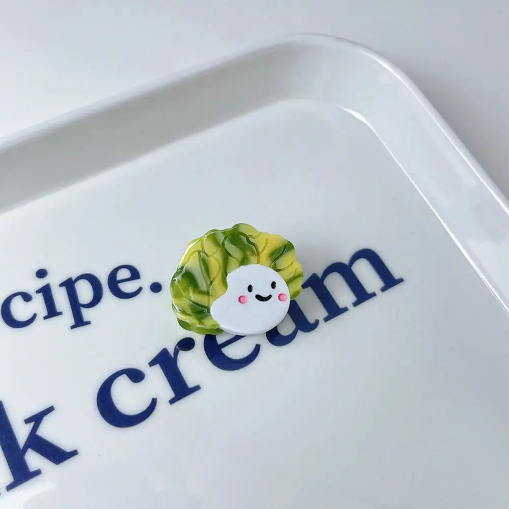 Cartoon Acetate Simulation Fruit Hair Clip Vegetable Series Small Grab Clip Mini Hair Claw Hair Accessories Geometry