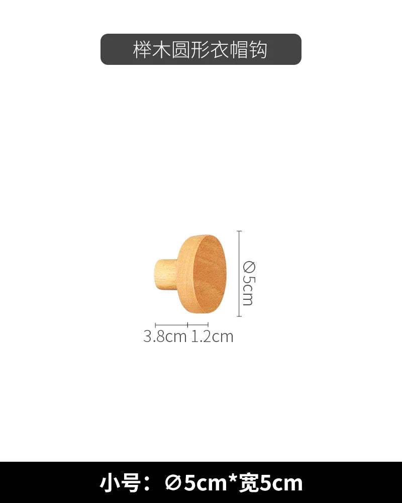 Wall Decoration Coat Rack Free Punch Coat Hook Round Hook Clothes Storage Rack Home Living Room Porch Decoration Hanger