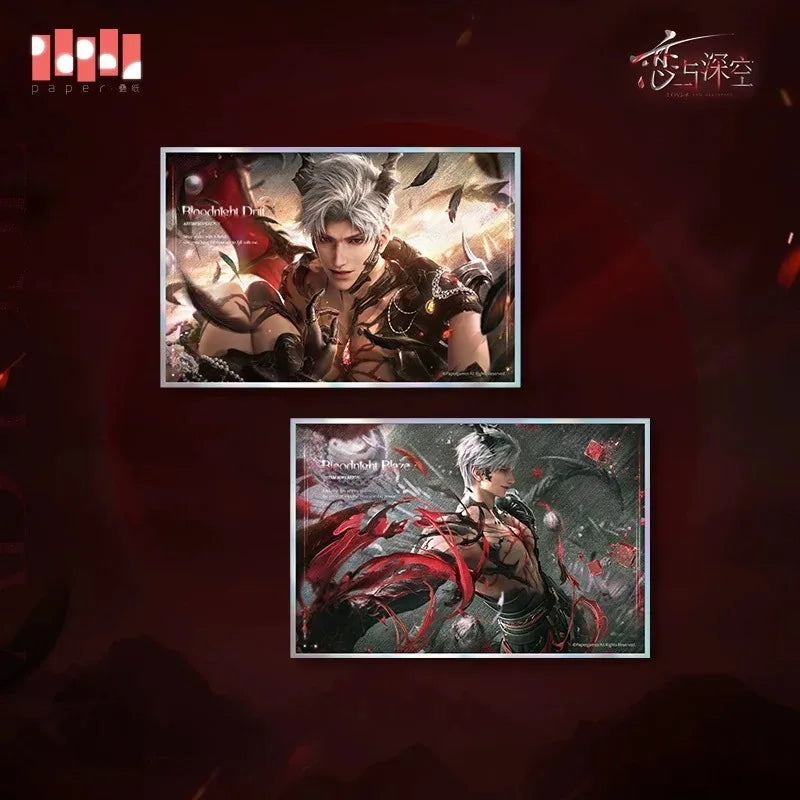 [Official Merchandise] Game Love and Deepspace Cosplay Sylus Abysm Sovereign Silk Scarf Acrylic Plaque Badge Hair Band in Stock