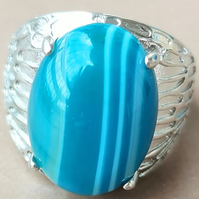 Beautiful jewelry  Malachite Bead Ring  PWB1193