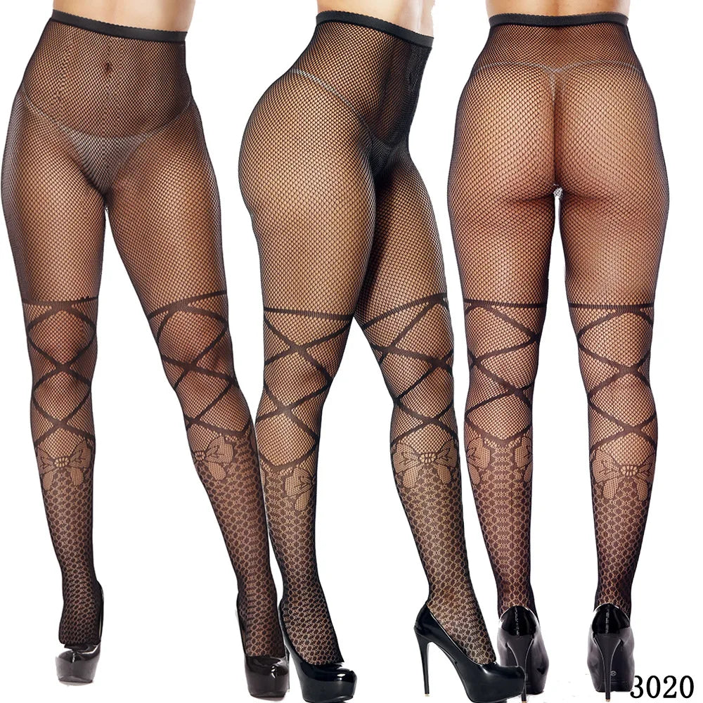 DOIAESKV plus Size Women Bodystocking Sexy Erotic Lingerie Pantyhose Large Size Body Stockings Tights Feminine Underwear
