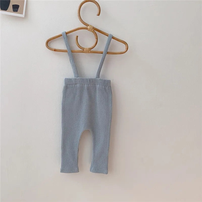 Summer Newborn Infant Baby Boys Girls Romper Jumpsuits Infant Clothes One Piece Overalls Solid Color Sleeveless