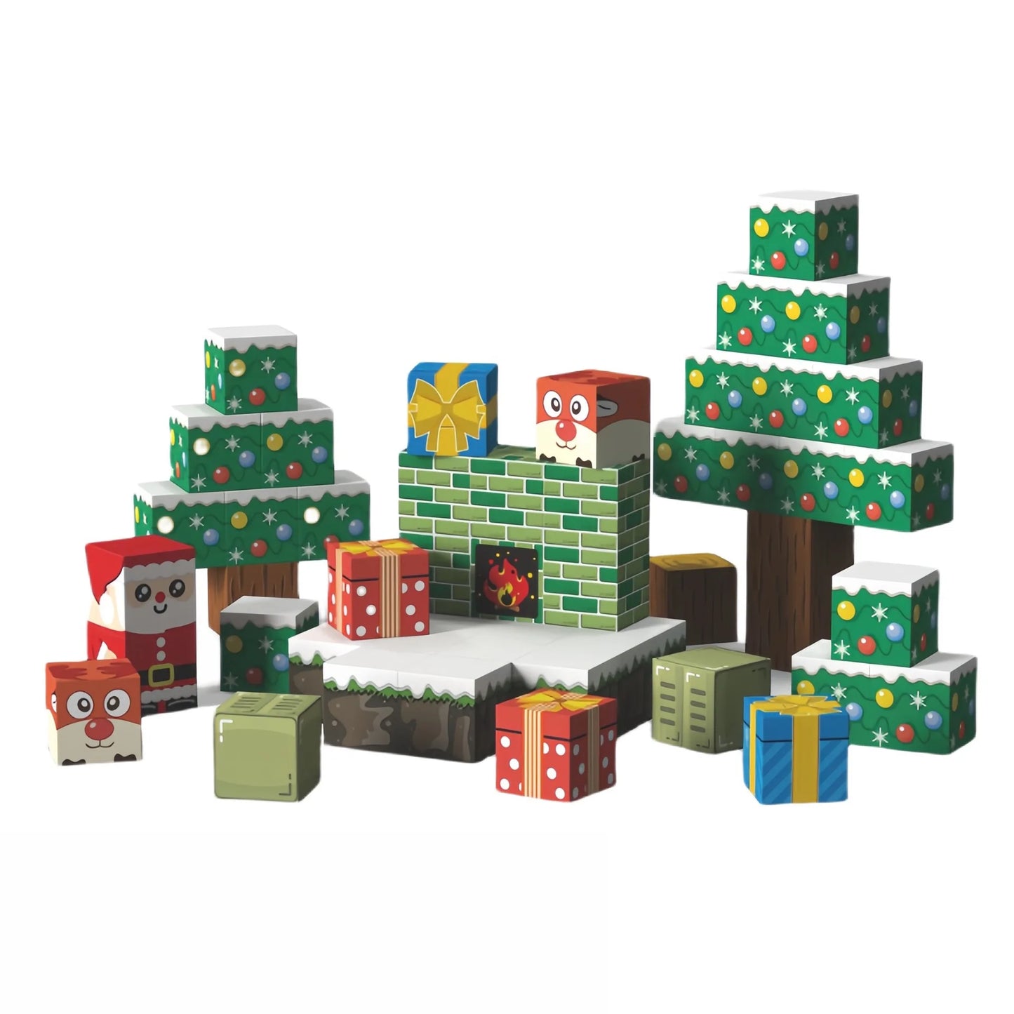 Mine Cube World Magnetic Building Blocks Magnet Set for Boys kids Magnetic Construction Set Stem Sensory Toys for Children Gifts