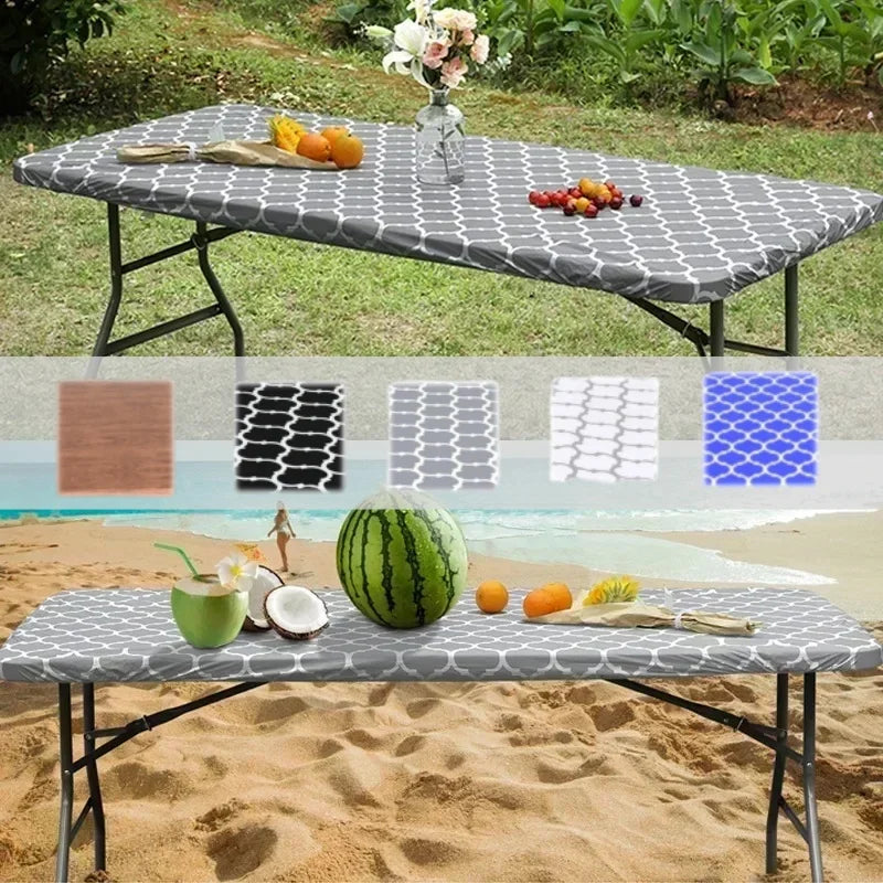 1pc 76cmx122cm Rectangle Table Cloth Plaid Wind Proof Home Living Room Nordic Coffee Placemat Washable Anti Fouli
