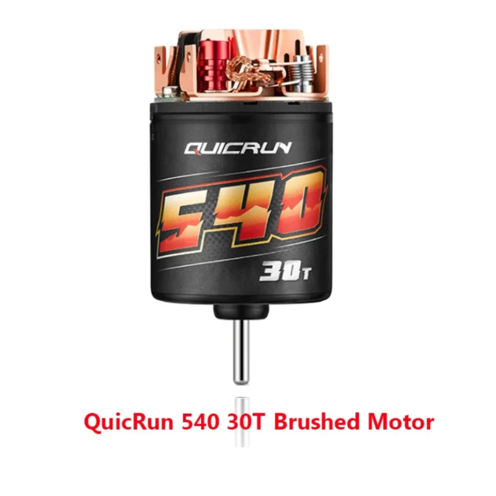 NEW HOBBYWING QuicRun 540 30T 40T 555 11T 13T Brushed Motors for 1/10 RC Model Car Crawler Buggy Retrofitting Accessories