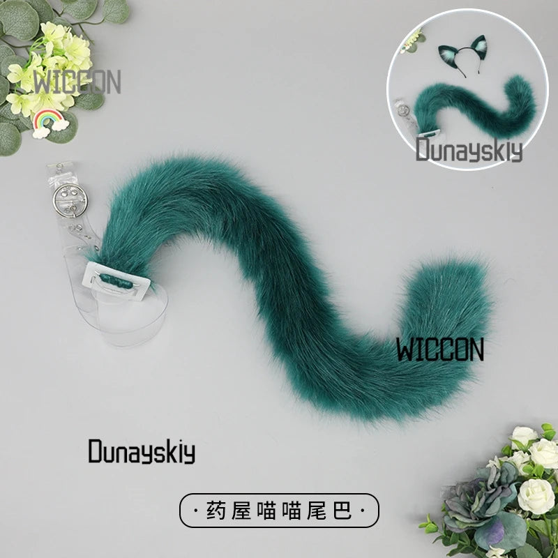 The Apothecary Diaries maomao Anime cos suit cat ear hair hoop cat tail suit diffuse accessories Halloween cosplay gift