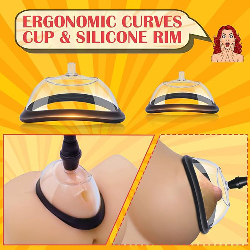 Clitoral Pump Toys,Nipple PumpToys, Nipple Suckers, Increase Pleasure
