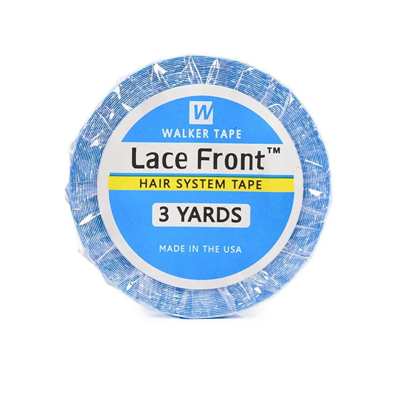 Hair System Tape Double Side Walker Tape Ultra Hold Hair Extension Tapes For Lace Closure 1 Cm 12Yards/Roll Lace Front Wig Glue