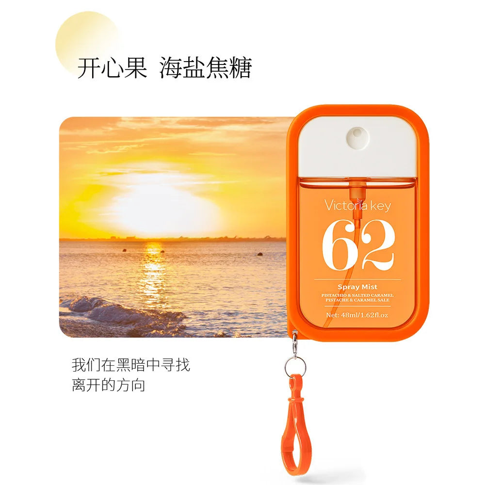 Best selling explosions alcohol-free digital perfume body hair fragrance spray lasting fragrance ladies perfume fruit fragrance.