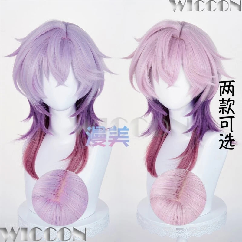 flins nocole reeyn alice durin Istaroth ronova Genshin Impact Cosplay Wig Set Roleplay Man Woman Hair Prop Halloween Party Cos