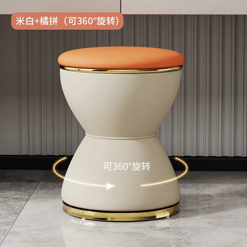 Internet celebrity dressing stool simple household light luxury senior photo girls bedroom dressing table makeup chair manicure