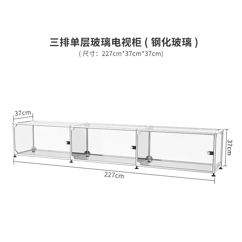 b7+  Nordic medieval cream wind small apartment display cabinet stainless steel module furniture decorative cabinet