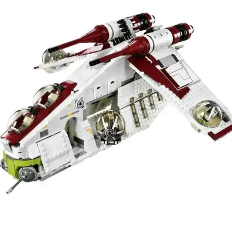 1175pcs Compatible With 05041 Republic Dropship Gunship Building Blocks 75021 Bricks Toys For Children Christmas gift