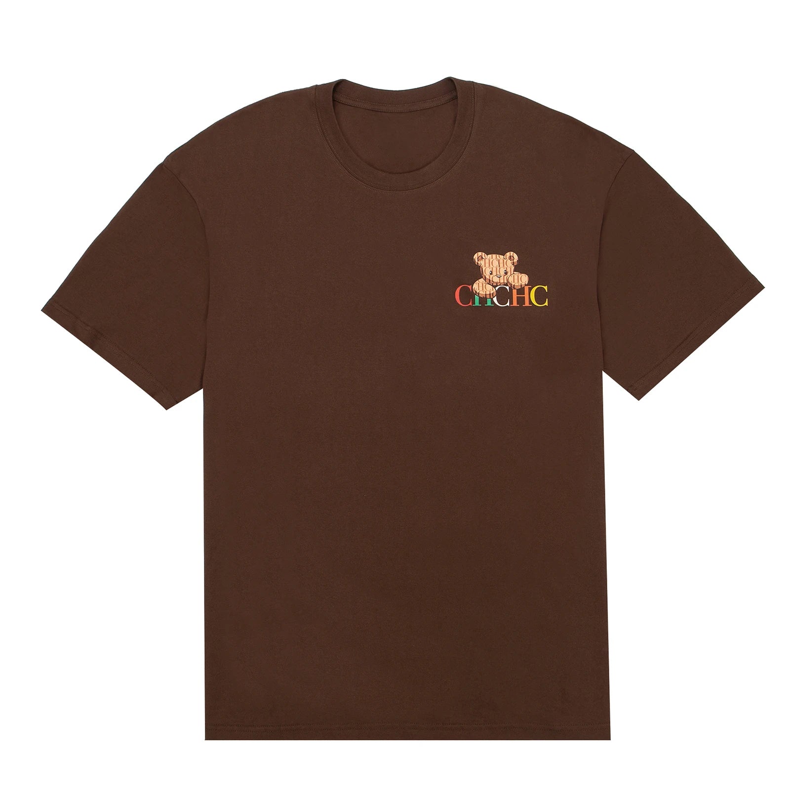 Minimalist Bear Commute Tee 230g Cotton Drop Shoulder Light Luxury Office Casual Subtle Versatile Top Women