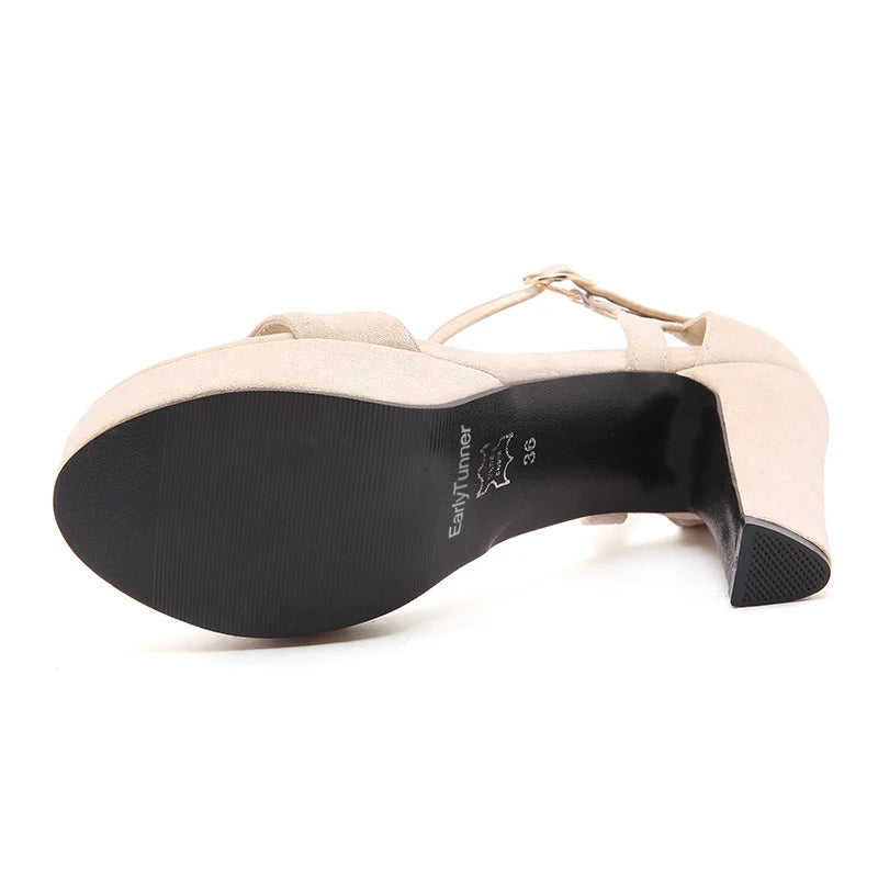 Brand New Hot Sexy Green Beige Women Platform Sandals Super Heels Black Lady Party Nude Shoes  Plus Big Small Size 31 43