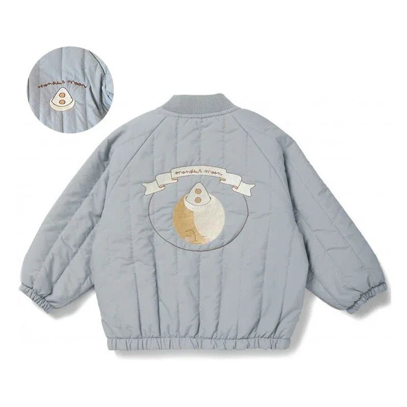 Autumn Winter Children's Warm Cotton Jackets Baby Fleece Kids Clothes 1-6Y Toddler Girl Boy Outerwear Coat