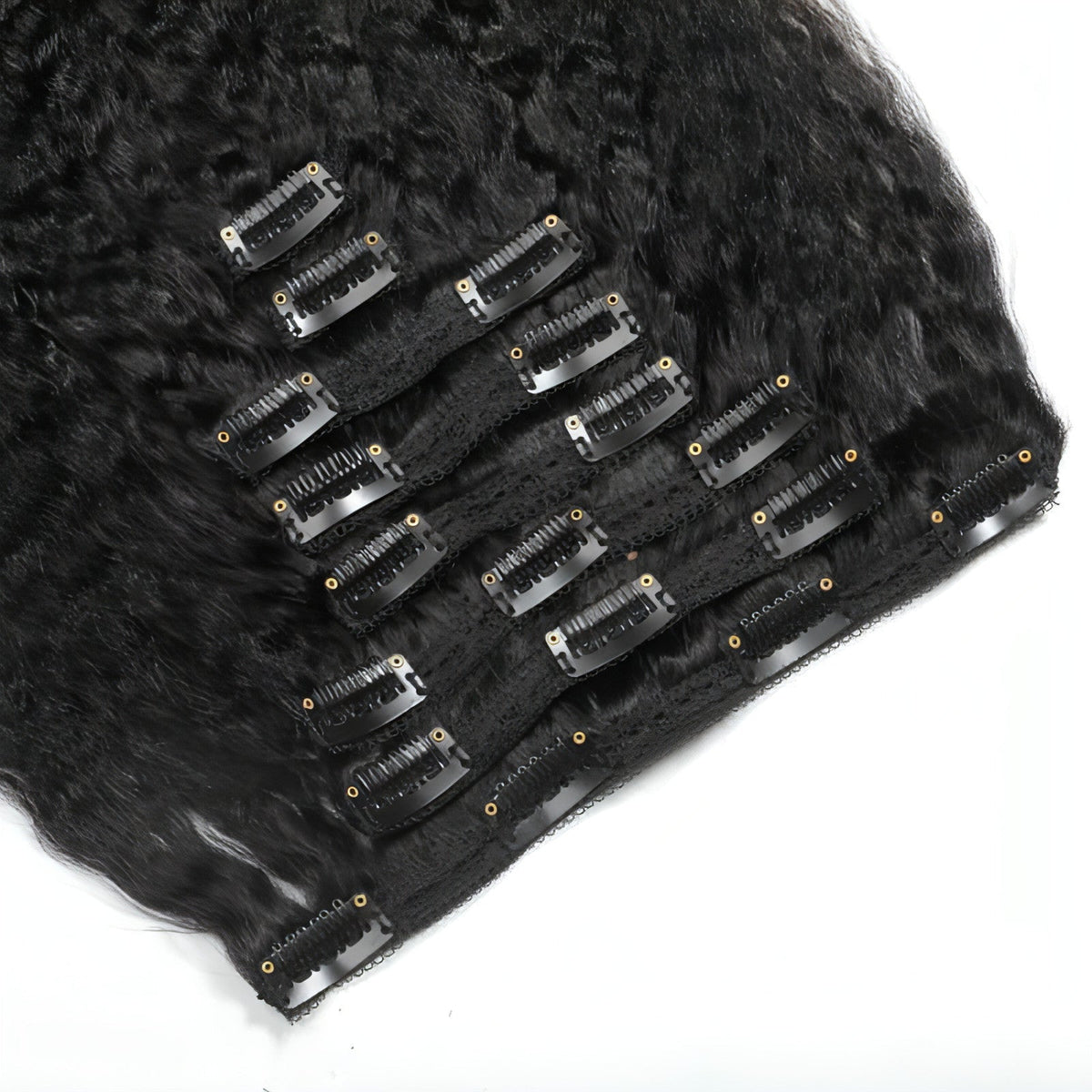 LuxeWave™ Natural Kinks – Clip-In Hair Volume, Redefined