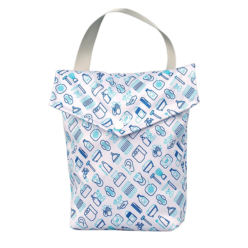 Pororo Baby Diaper Bag Waterproof Wet Bag for Swimsuit Travel Beach Pool Dirty Yoga Gym Clothes Makeup Bag