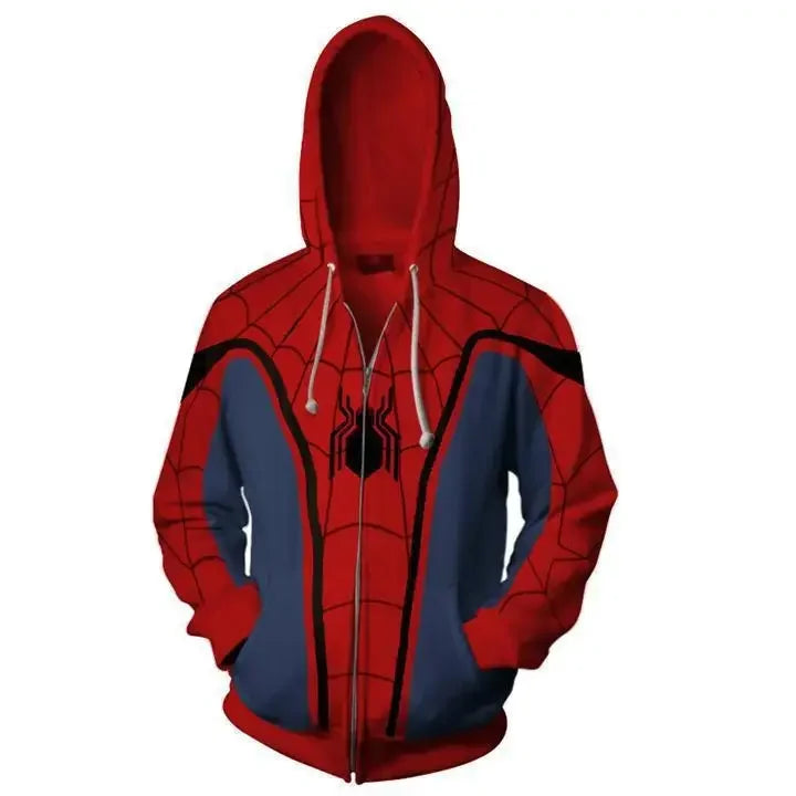 Cosplay Movie Spider Women Sweatshirt Hoodie Gwen Stacy Cosplay Costume Hooded Jacket Coats Men Women Pullover Trainsuit S Anime