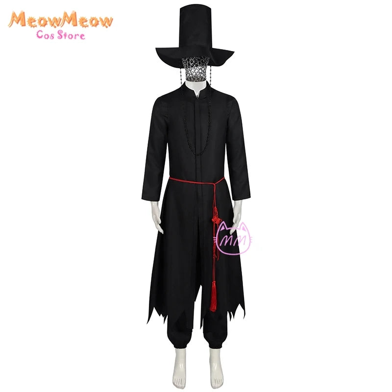 2 K-Pop cos Demon Hunters Jinu Saja Boys Cosplay Costume Wig Tattoo Sticker Hat Stage Roleplay Suit Halloween Mens Group Uniform