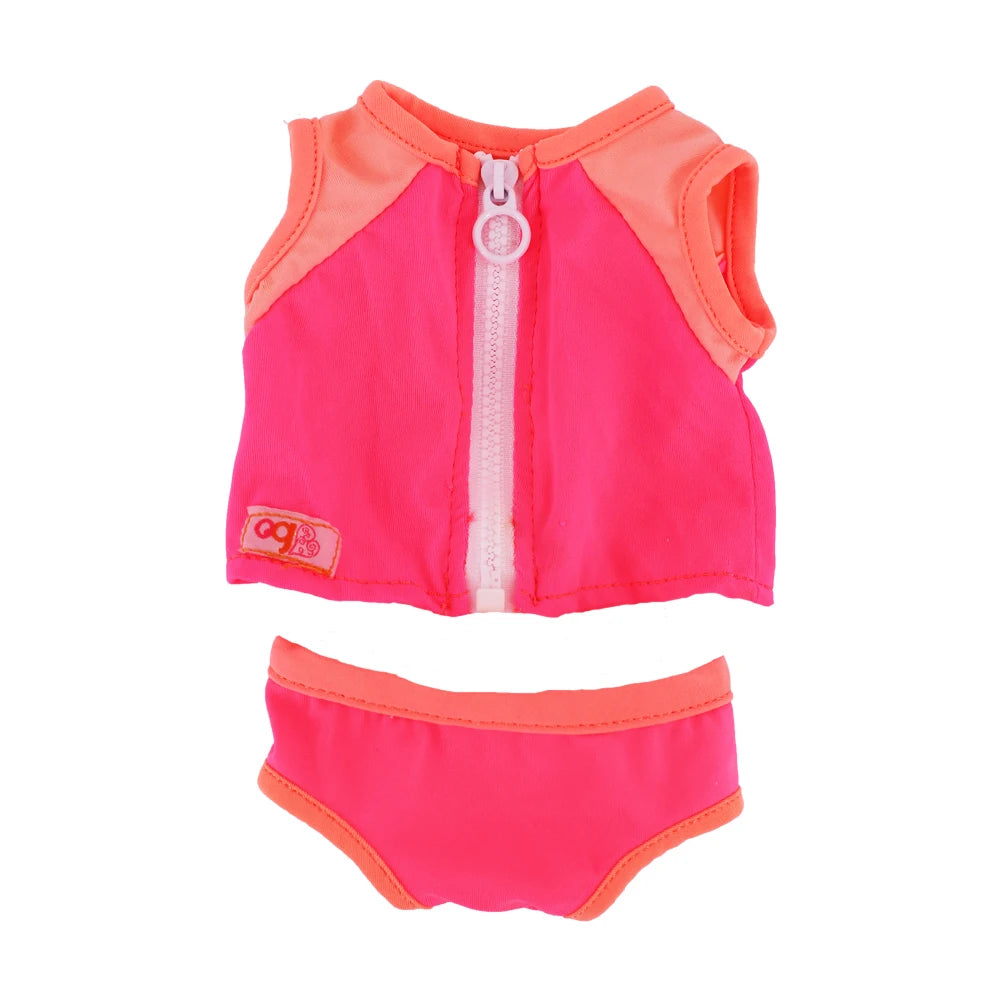 Beach Series Set Doll Clothes Baby Accessories Casual Outfit Fit 43 cm Reborn Baby 18 inch American Doll Girl's,Generation