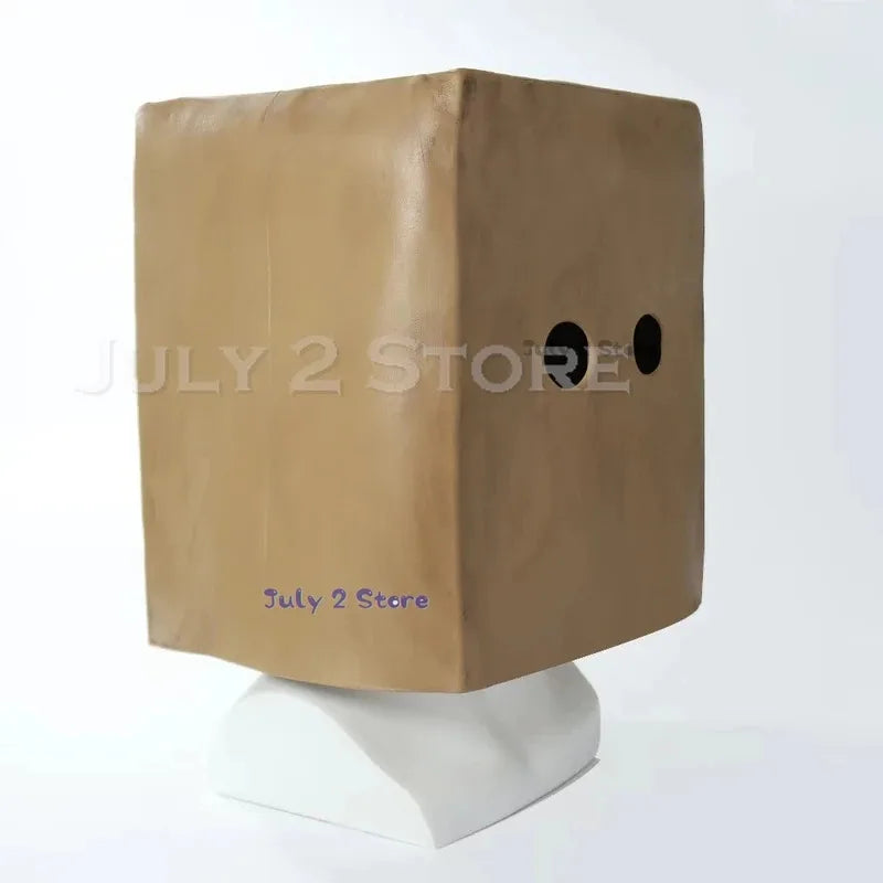 asdh8@Mono cosplay Little Grey Nightmares II Costume Protagonist Mask Coat Pants Suit Men Women Halloween Party Game Sty