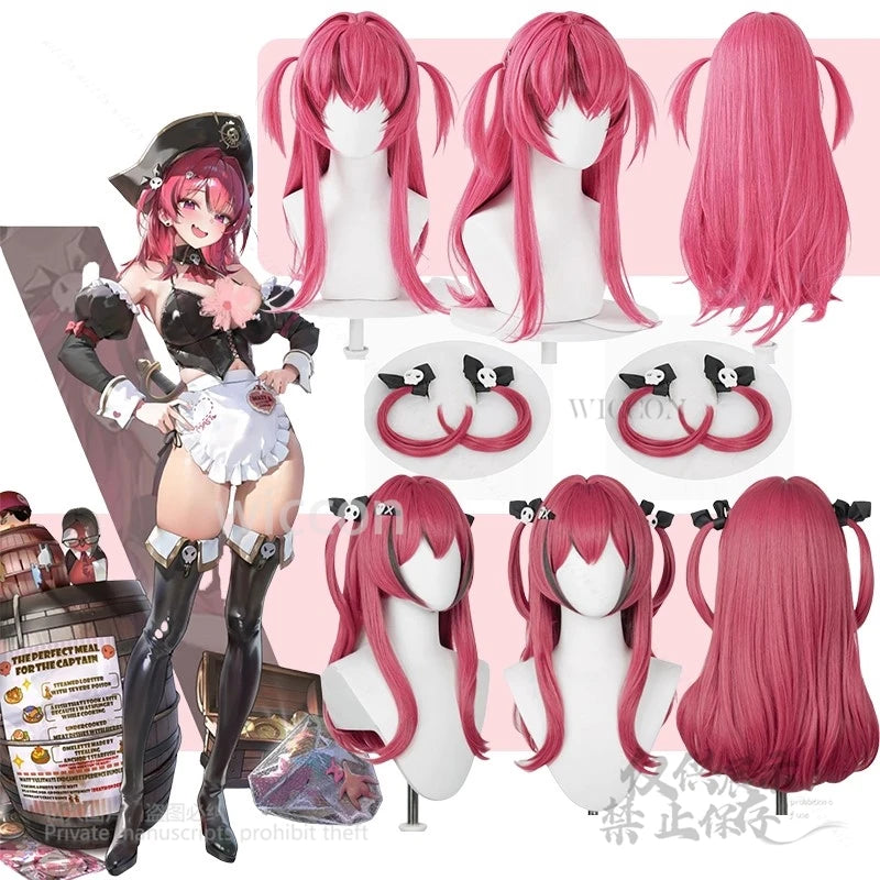 Mast Heat Resistant Synthetic Hair 2 Styles Wigs Hairpin Anime NIKKE Goddess of Victory Cosplay Women Halloween Carnival Party