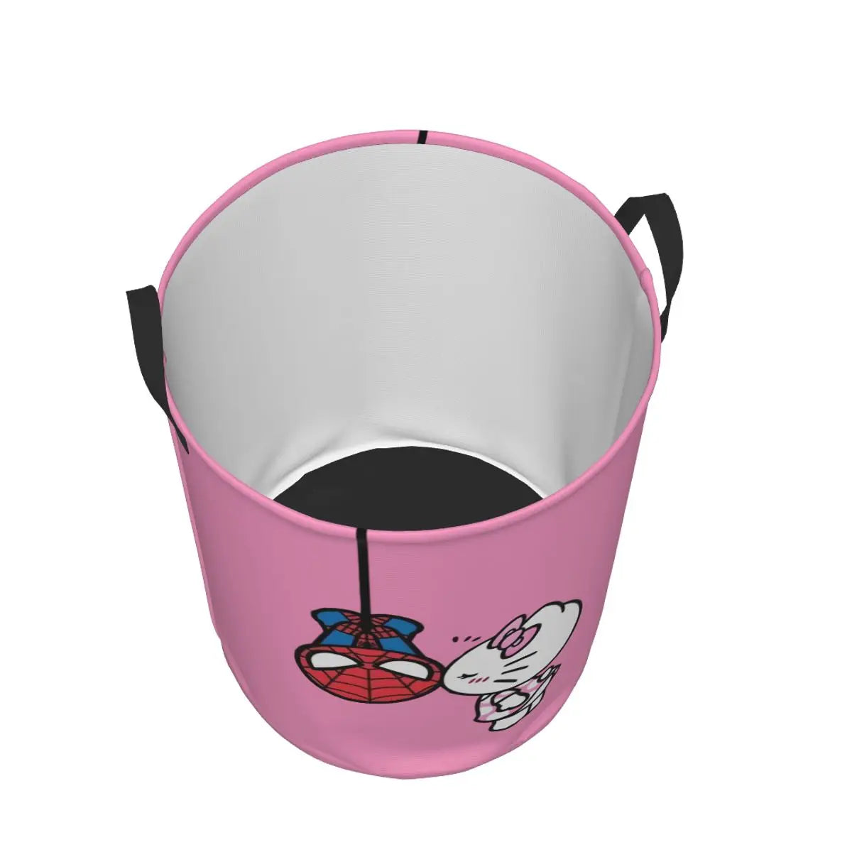 Custom Hello Kitty Laundry Basket Collapsible Large Clothes Storage Bin Cartoon Character Baby Hamper