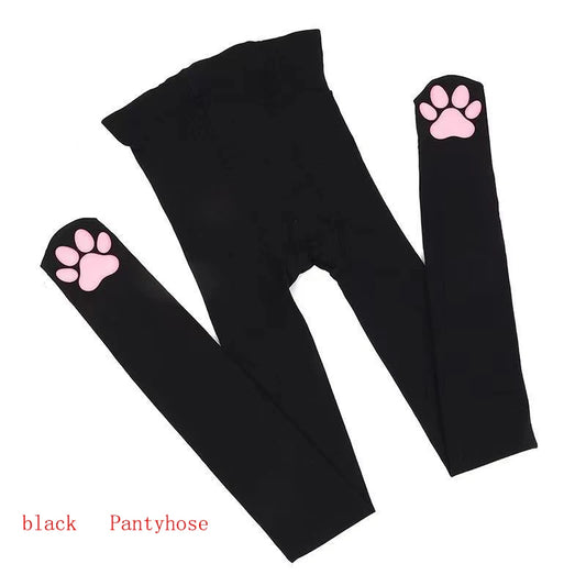 Women High Socks Harajuku Stockings Lingerie 3D Cat Claw Long Socks Thigh High Socks Sexy Compression Stockings