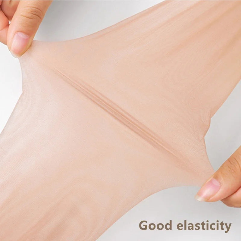 Plus Size Stocking Sexy Lace Thigh High Knee Stockings Lingerie Women Transparent Elastic Socks Leggings Nylon Temptation Medias