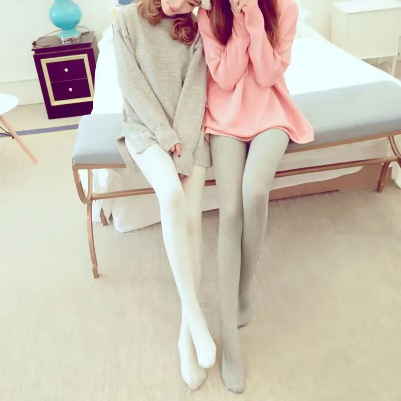 Stockings elastic pantyhose female Warm Tights Cotton Sexy lingerie undies underwear women socks Thermal tights Woman clothing