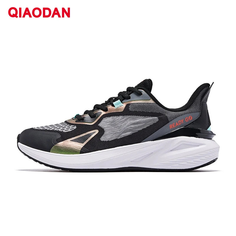 QIAODAN Running Shoes Men Autumn New 2025 Mesh Breathable Non-slip Shock-absorbing Wear-resistant Sneakers Male XM25210262