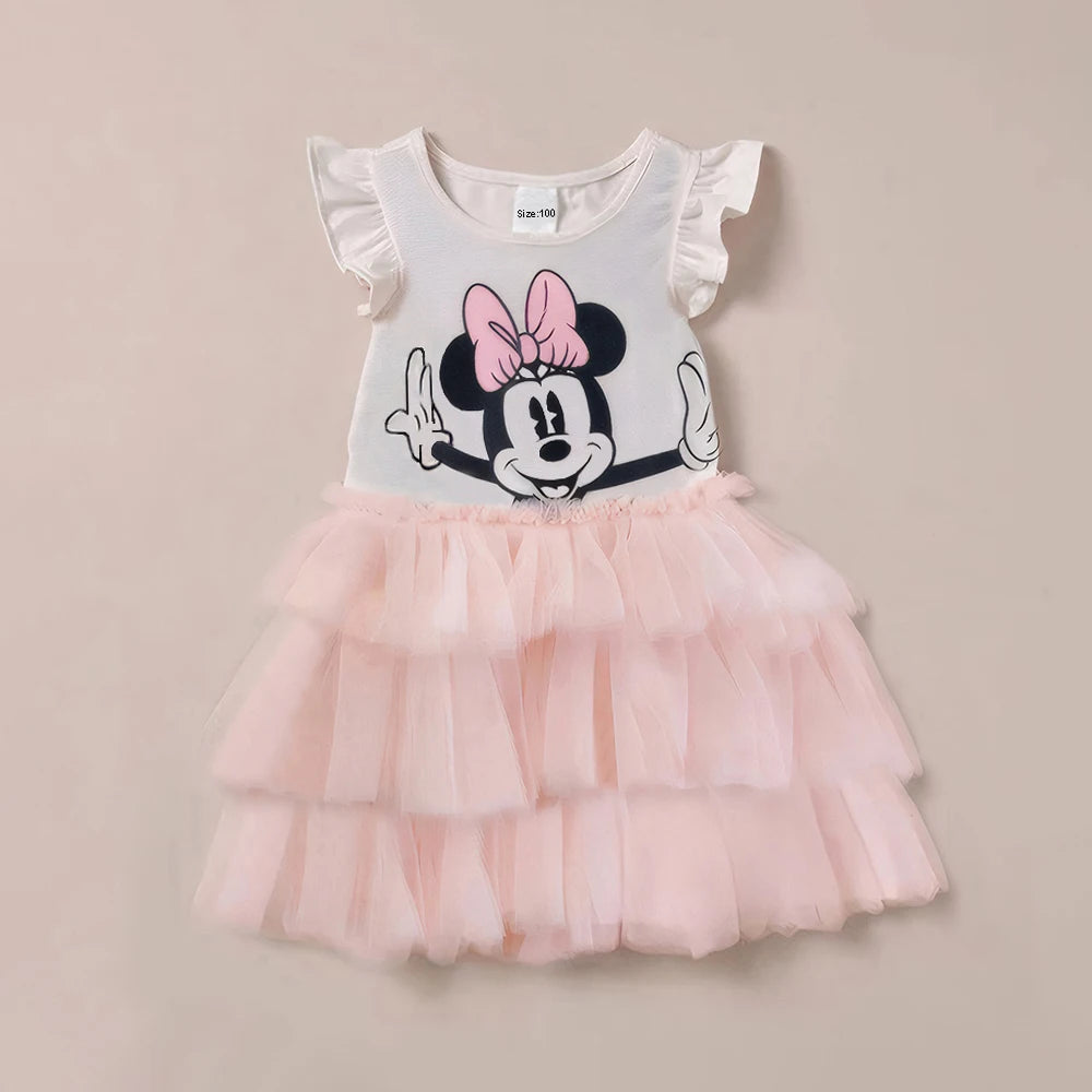 Summer Baby Girl Dress Minnie Toddler Girls Birthday Party Dresses Kids Clothes Girl Sundress