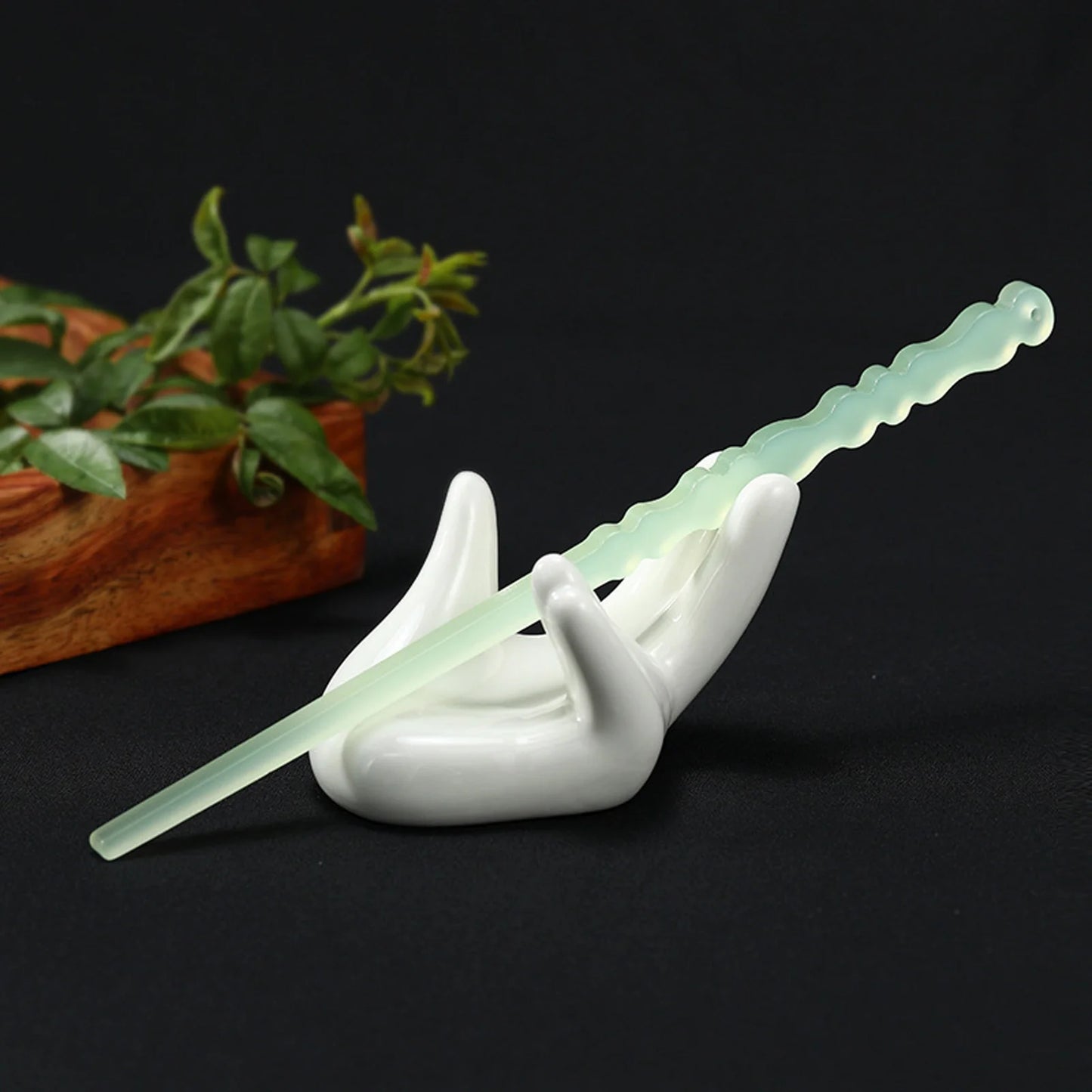 Vintage French Hair Stick Acetate Acid Hair Pin Side Clips Women Girls Ponytail Holder Hair Accessories DIY Retro Hairstyle Tool